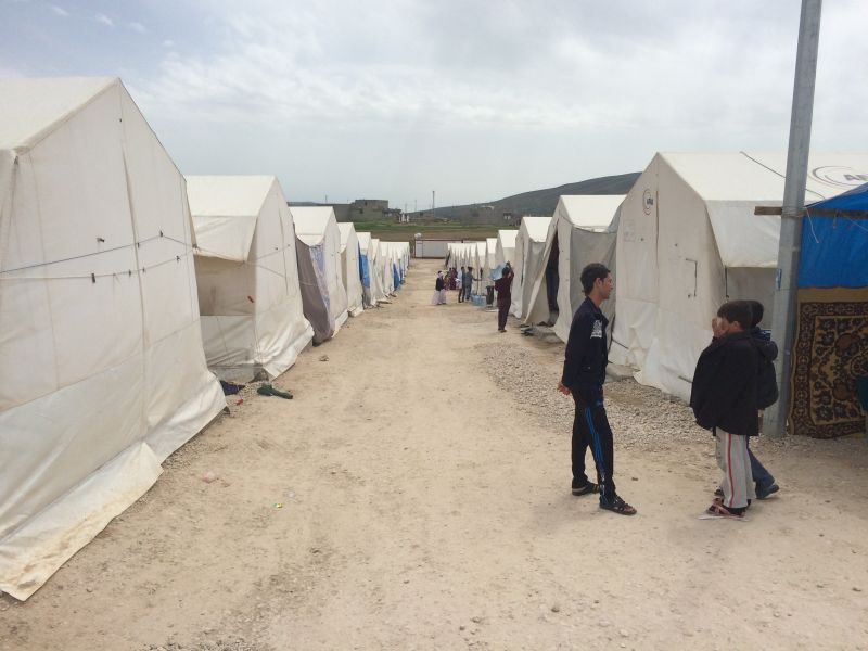 Fleeing ISIS Yazidis seek safety in Shariya refugee camp pic