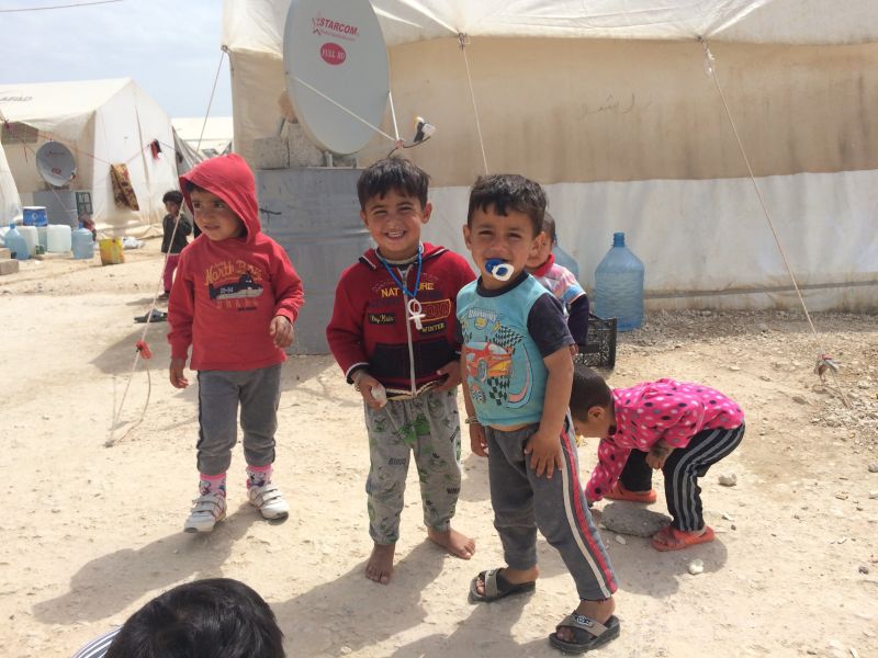Fleeing ISIS Yazidis seek safety in Shariya refugee camp