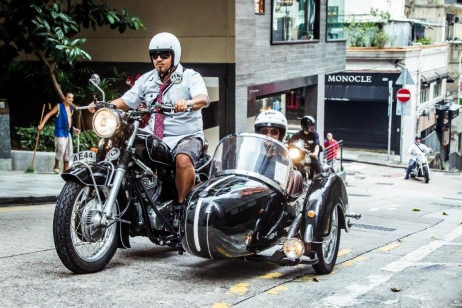 Hong Kong island's narrow streets and winding highways had a taste of the city's custom and classic motorcycles with the Distinguished Gentleman's Ride. 