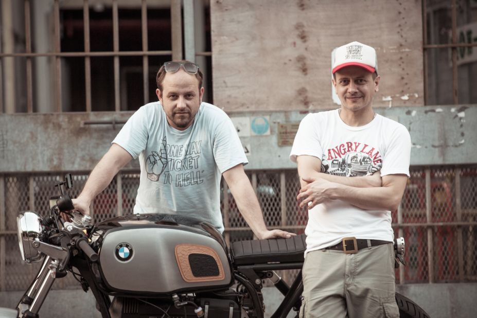 Ben and Guillaume Barras of custom motorcycle and apparel brand Angry Lane have been building up the love for beautiful bikes in Hong Kong since 2012. 