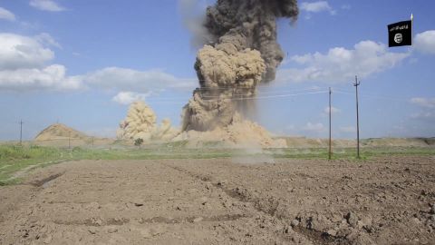 ISIS released a propaganda video showing its fighters destroying Iraq's ancient Assyrian city of Nimrud in March. The destruction follows other attacks on antiquity carried out by the militant group in Iraq and Syria. The United Nations has described such deliberate cultural destruction as a "war crime."