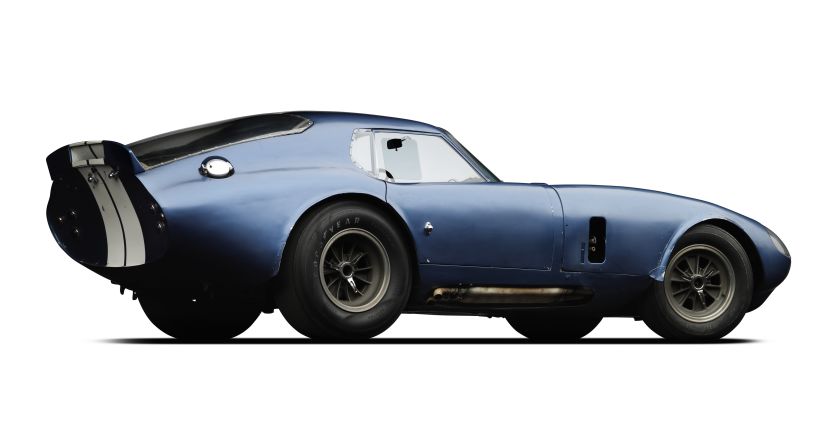 The original Shelby Cobra Daytona Coupe prototype, chassis number CSX2287, was designed in 1963 and built in 1964.