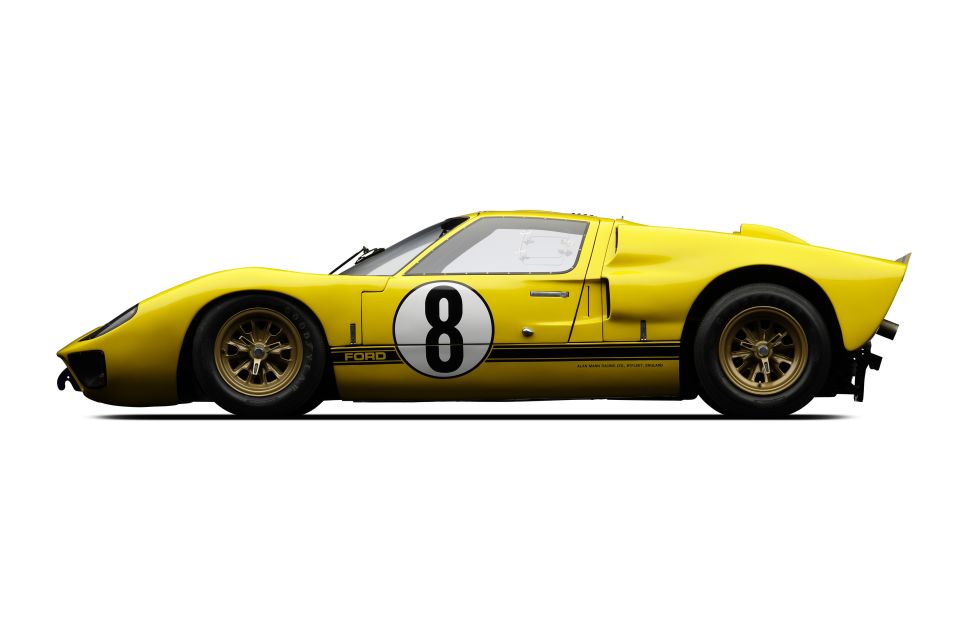 From the Simeone Museum collection: 1966 Ford GT 40 MK II.