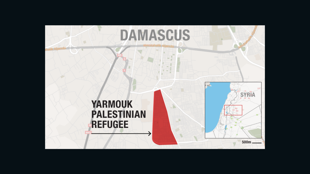 Syria Yarmouk Map
