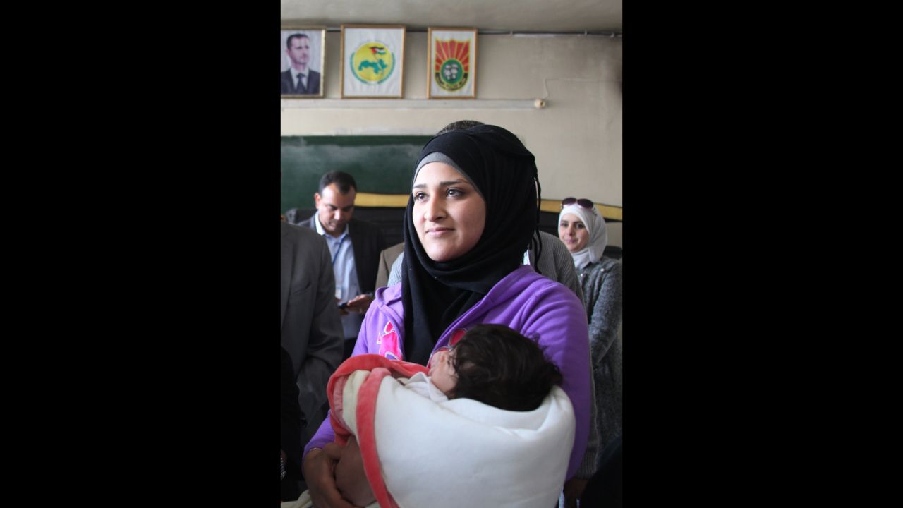 Mohammad was born in Yarmouk on January 25, 2015.  His mother is Nadia.