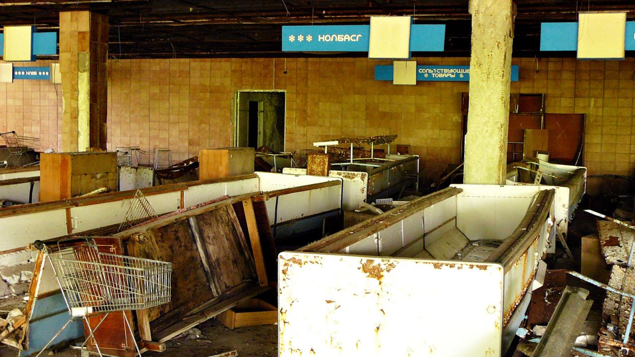 The rotting remains of an abandoned superstore hold fascinating appeal for some. 