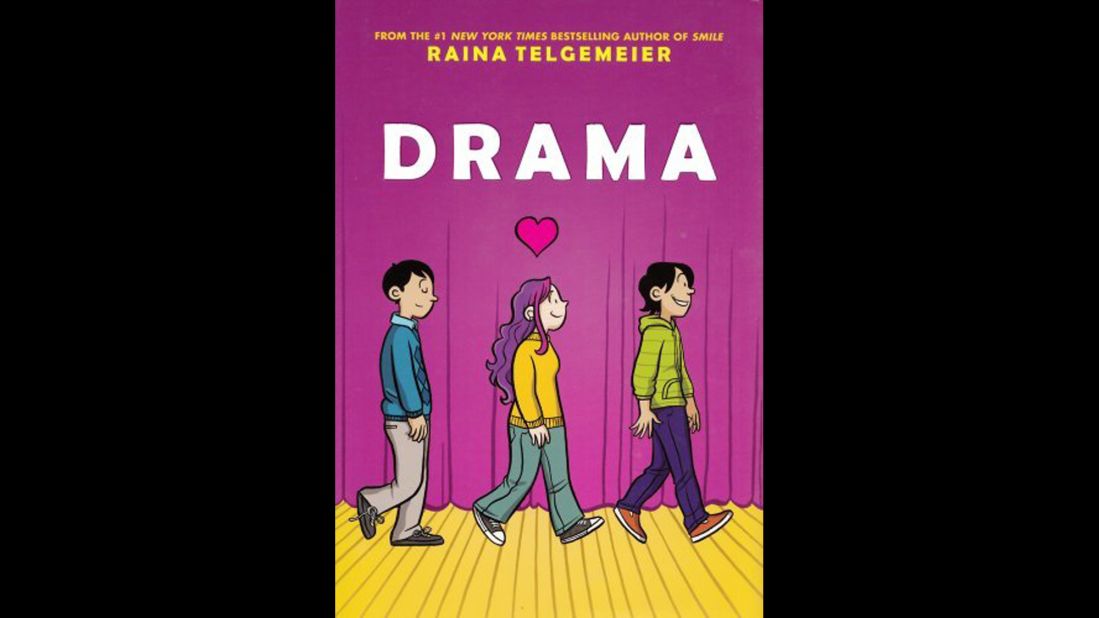 Another graphic novel, this one set in middle school, "Drama" draws complaints for being sexually explicit.