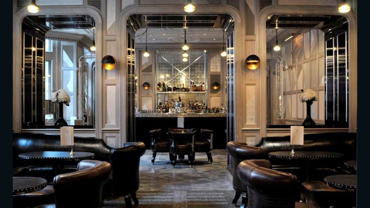 Don't be fooled by mirrored ceilings and white marble floors. The Connaught's bar is elegant but not stuffy.