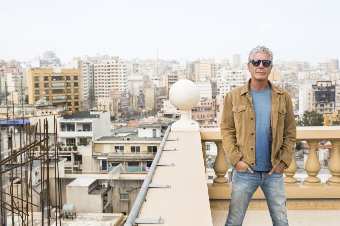 "This was a city where nothing made any damn sense at all -- in the best possible way," <a href="http://www.cnn.com/2015/06/20/travel/beirut-bourdain-parts-unknown/">Bourdain said</a> about a return visit to Beirut, Lebanon. 