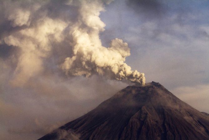 The Tungurahua volcano erupted recently in 2014. Just south of Quito,it's been one of the most active volcanoes on the planet for the last few years. 