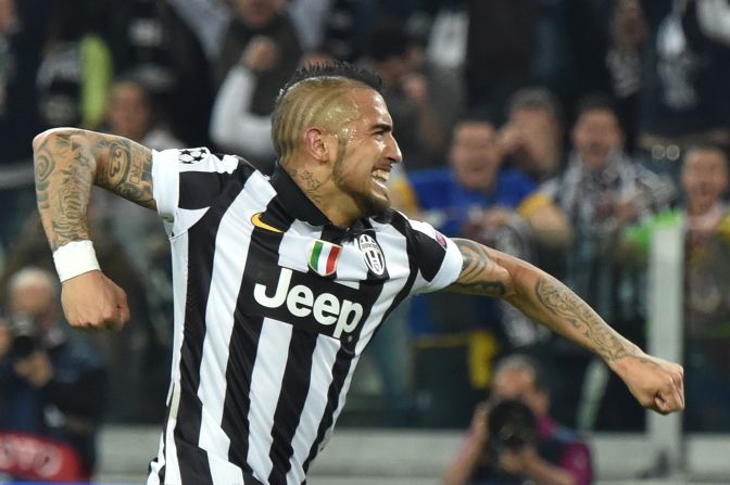 Arturo Vidal put Juventus ahead with a second half penalty in Turin which proved the only goal of the match against Monaco. 