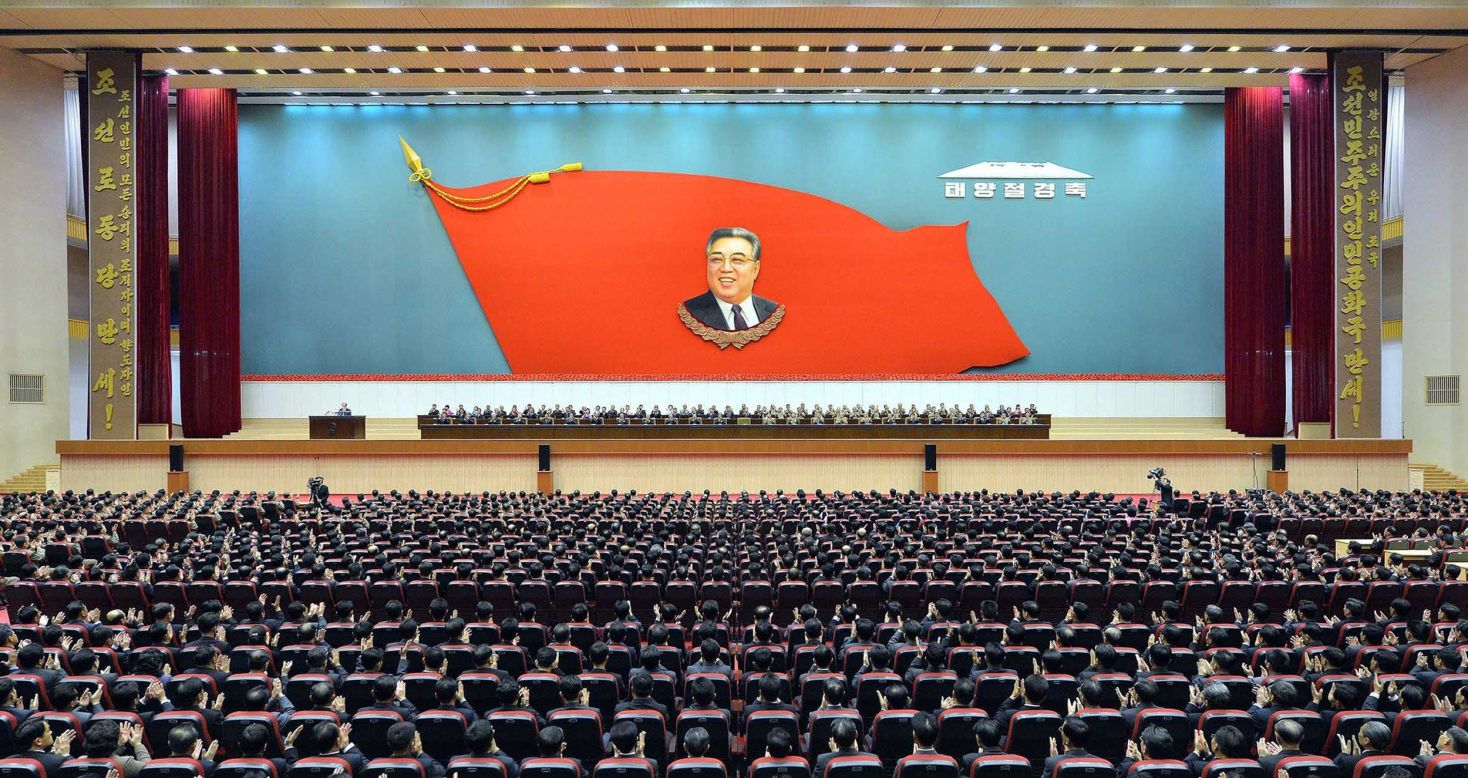 Kim Il Sung died in 1994 after leading the country 46 years.