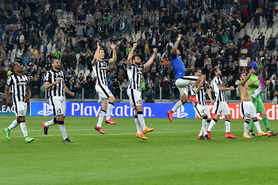 Juve is making its first appearance in the semis for 12 years.