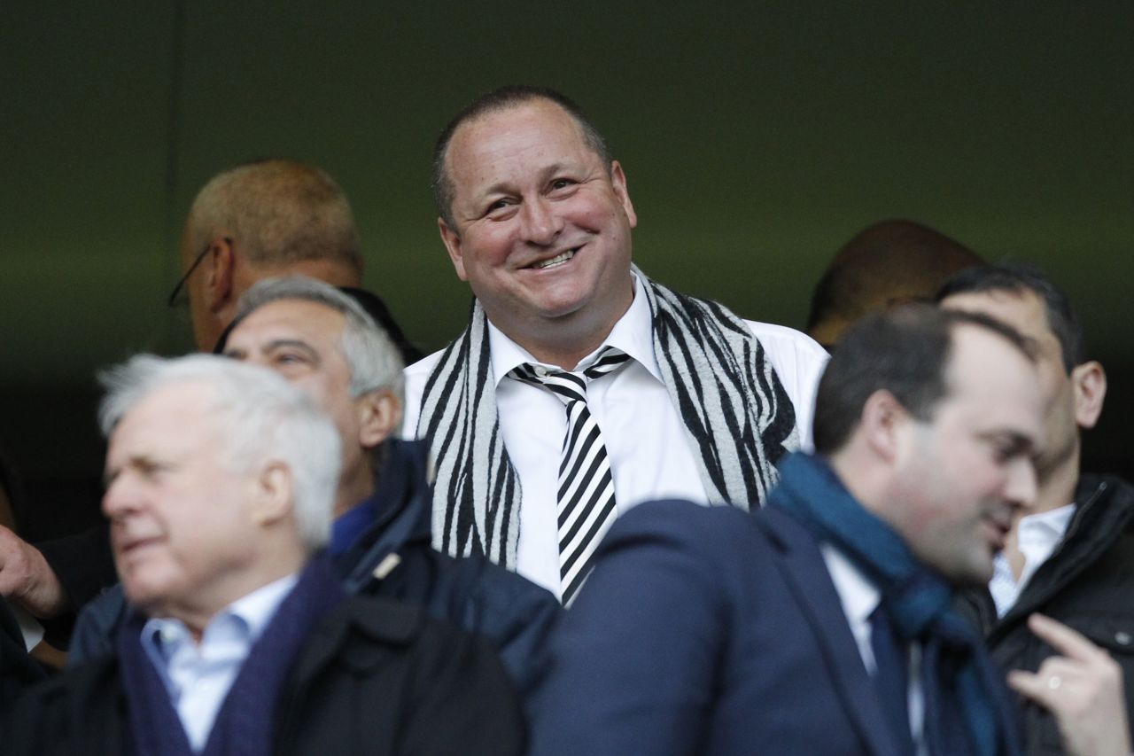 Much of the ire of Newcastle fans has been directed at owner Mike Ashley, who they accuse of treating the club as an extension of his business empire. The retail tycoon has turned Newcastle into a profitable club, but supporters say there is a poverty of ambition under his regime.