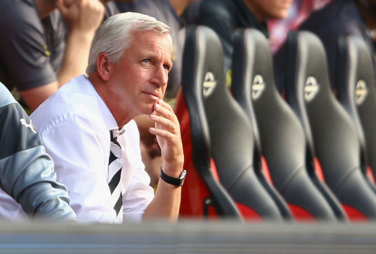Newcastle started the 2014/20215 with Alan Pardew in charge of the first team, but midway through the season he decamped to Crystal Palace.