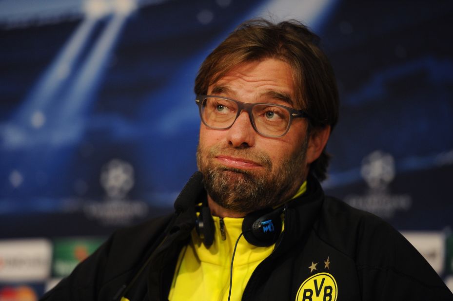 As well as providing memorable moments on the pitch, Klopp gave numerous sound bites in his press conferences at Dortmund. Take this response when he was asked about his bountiful blonde locks: "Yes, it's true. I underwent a hair transplant. I think the results are really cool, don't you?"