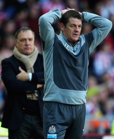 John Carver, 50, took over but he won just three of his 20 games in charge.
