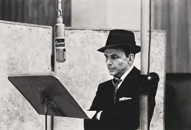<strong>All kinds of music. </strong>Mozart's "Don Giovanni" and Beethoven's 9th Symphony, Frank Sinatra (shown here in 1956) or Ella Fitzgerald doing the great American songbook inspire him. "I also love the first New York Dolls album to be played at near-maximum volume!" says Potkay. 