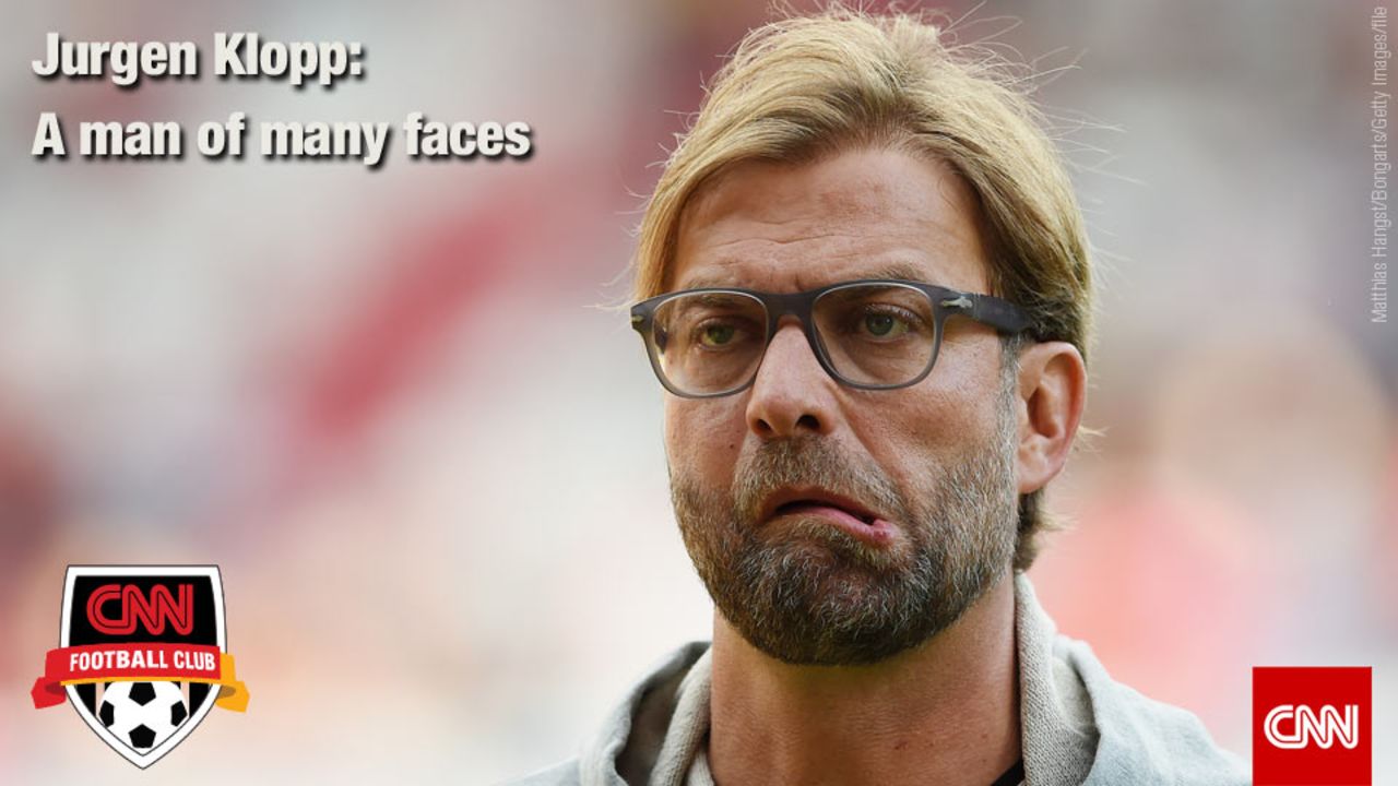 Jurgen Klopp ended his seven year stay at Borussia Dortmund earlier in the year to take time away from the sport. He has since become soccer's most wanted man and he has emerged as first choice for the vacant Liverpool job. The Anfield club sacked Brendan Rodgers on Sunday after winning only four out of 11 games this season. <br /><br />Never shy in expressing himself, we explore the many faces of this charismatic coach.