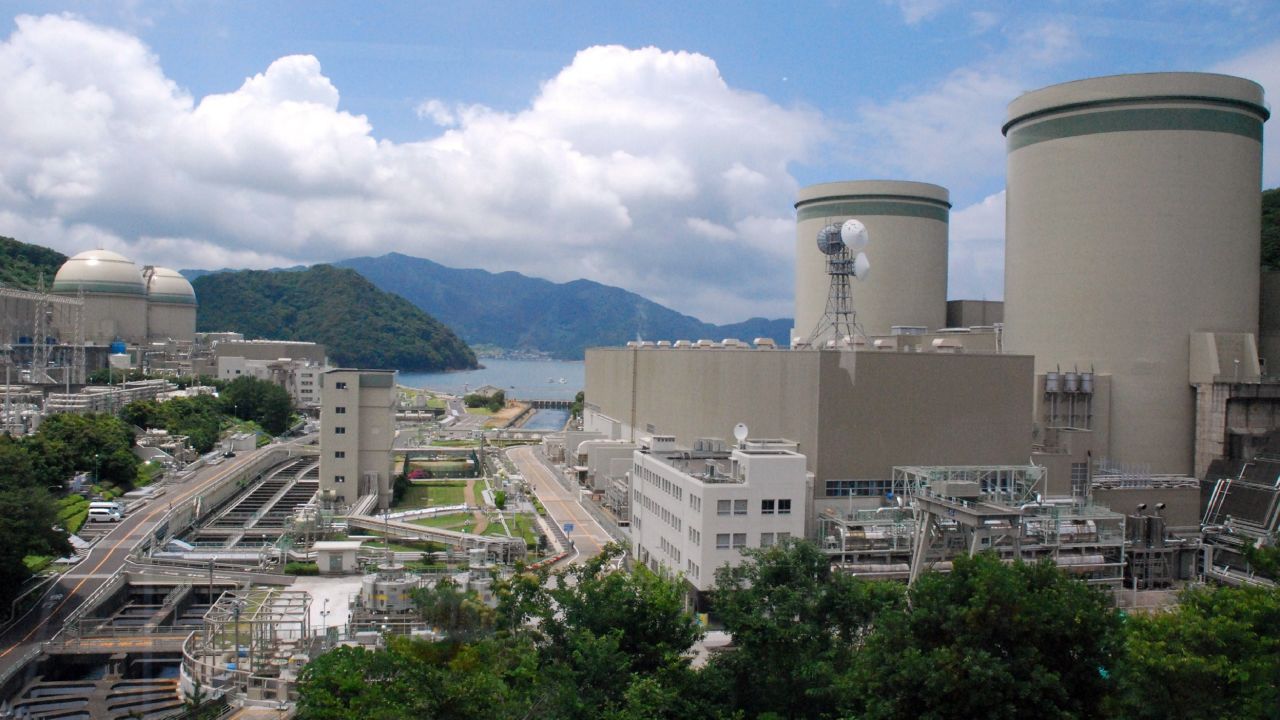 Kansai Electric Power Company's Takahama nuclear plant in western Japan.