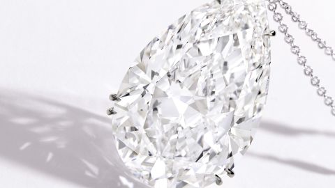 Sotheby S Perfect 100 Carat Diamond Sells For 22m Cnn