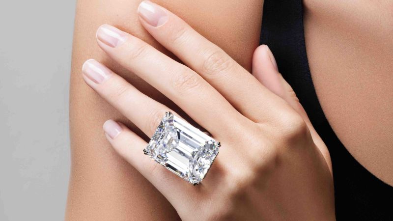 Sotheby's 'perfect' 100-carat diamond sells for | CNN
