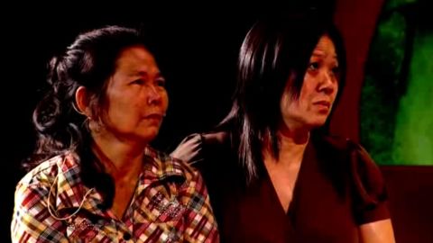 Ly Sivhong beside her long-lost sister, Bo.