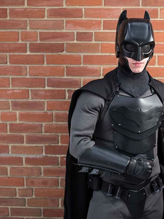 This student's created a Batman outfit - and it works | CNN Business