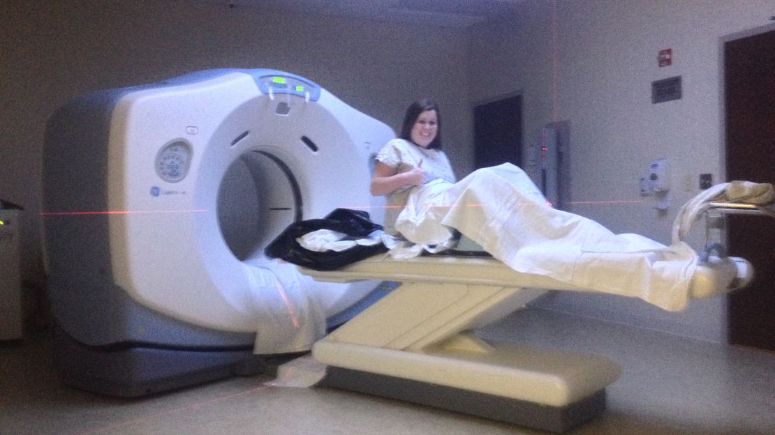 Shelby at first MRI