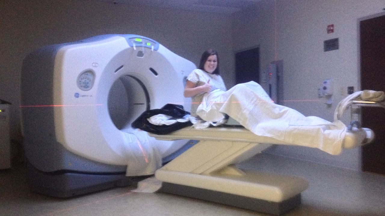 Shelby at first MRI