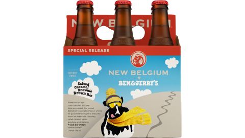 Colorado's New Belgium Brewery and the folks at Ben & Jerry's are teaming up to produce a beer based on salted-caramel brownie ice cream. Take a stroll through the gallery for more examples of strange food mashups.