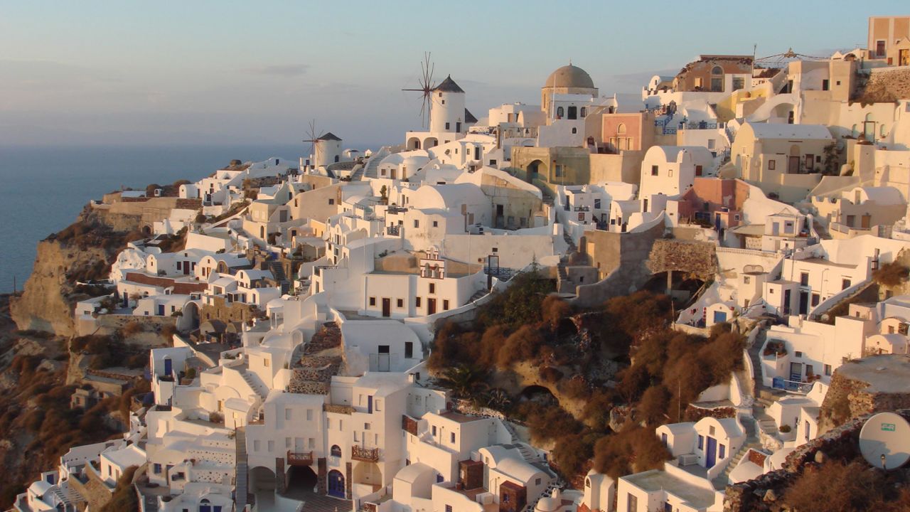 Santorini ranks fourth on TripAdvisor's 2015 list of the world's best islands. The island is the remaining half of an exploded volcano, now dotted with picturesque villages.