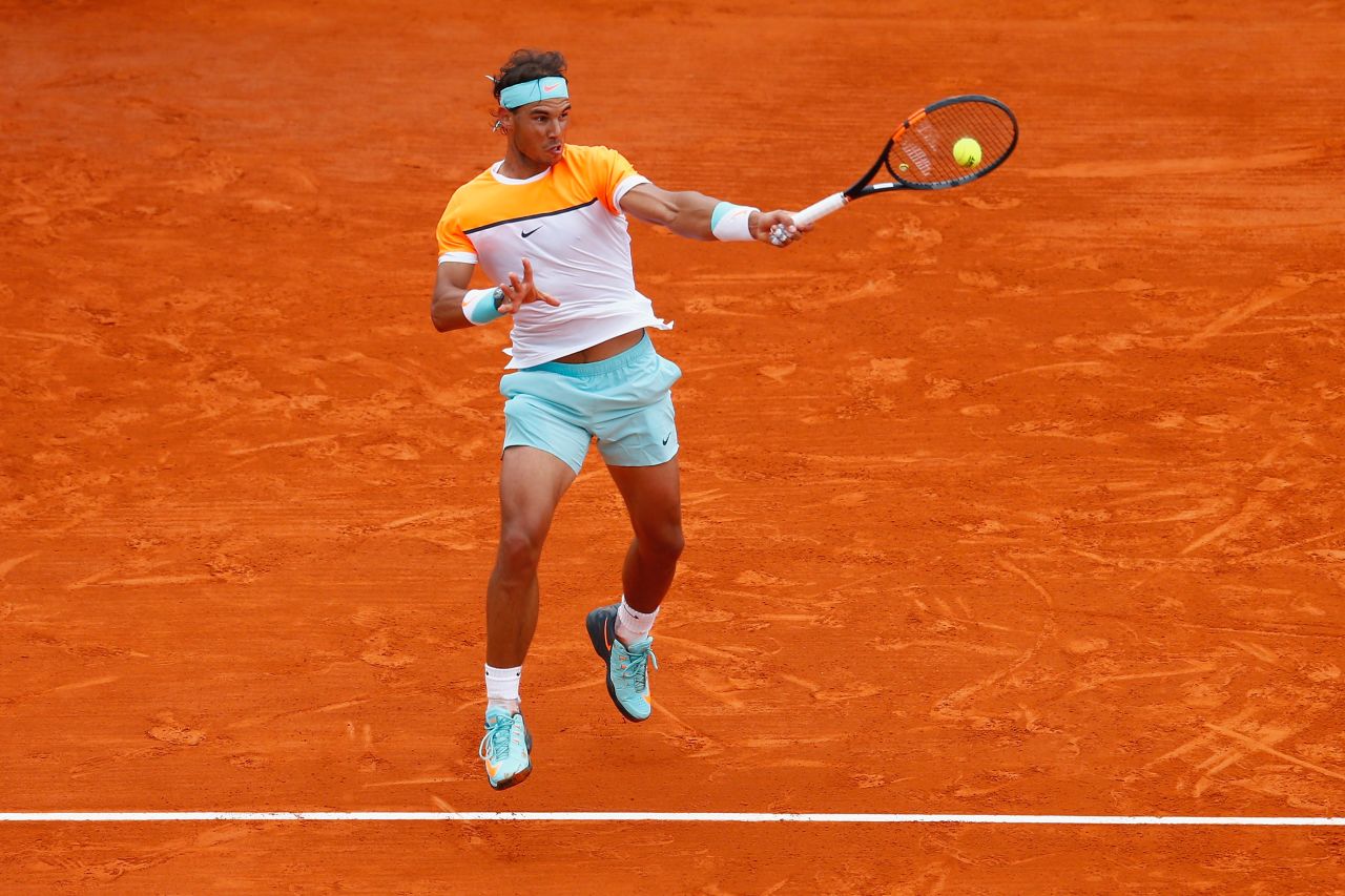Nadal arrived at this year's French Open ranked seventh in the world -- his lowest position coming into the clay-court grand slam when he has played the event. "I'm going to be ranked lower than ever playing Roland Garros, so that will mean the chance to play against very tough opponents," Nadal said. "I don't know what's going to happen, but I'm going to fight for it."