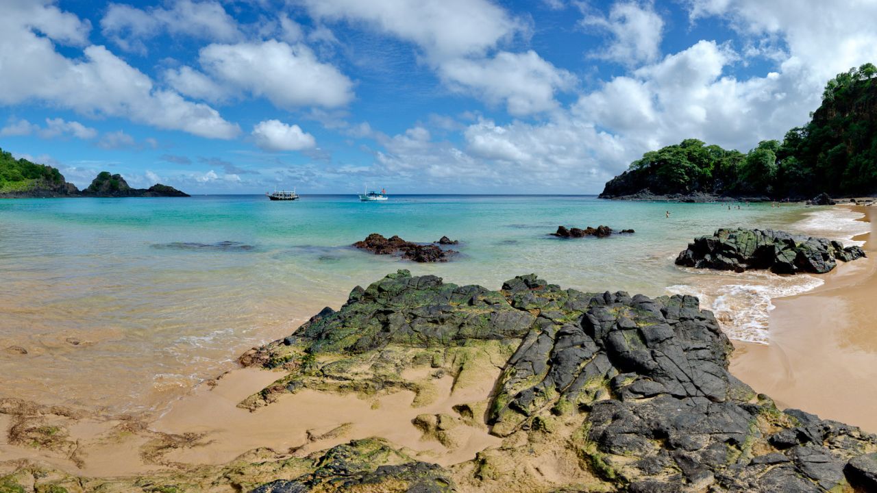 No. 10 island Fernando de Noronha is about 220 miles off the coast of Brazil.