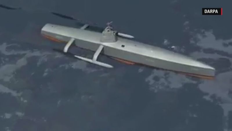 U.S. Navy Tests New Submarine-hunting Drone Ship | CNN