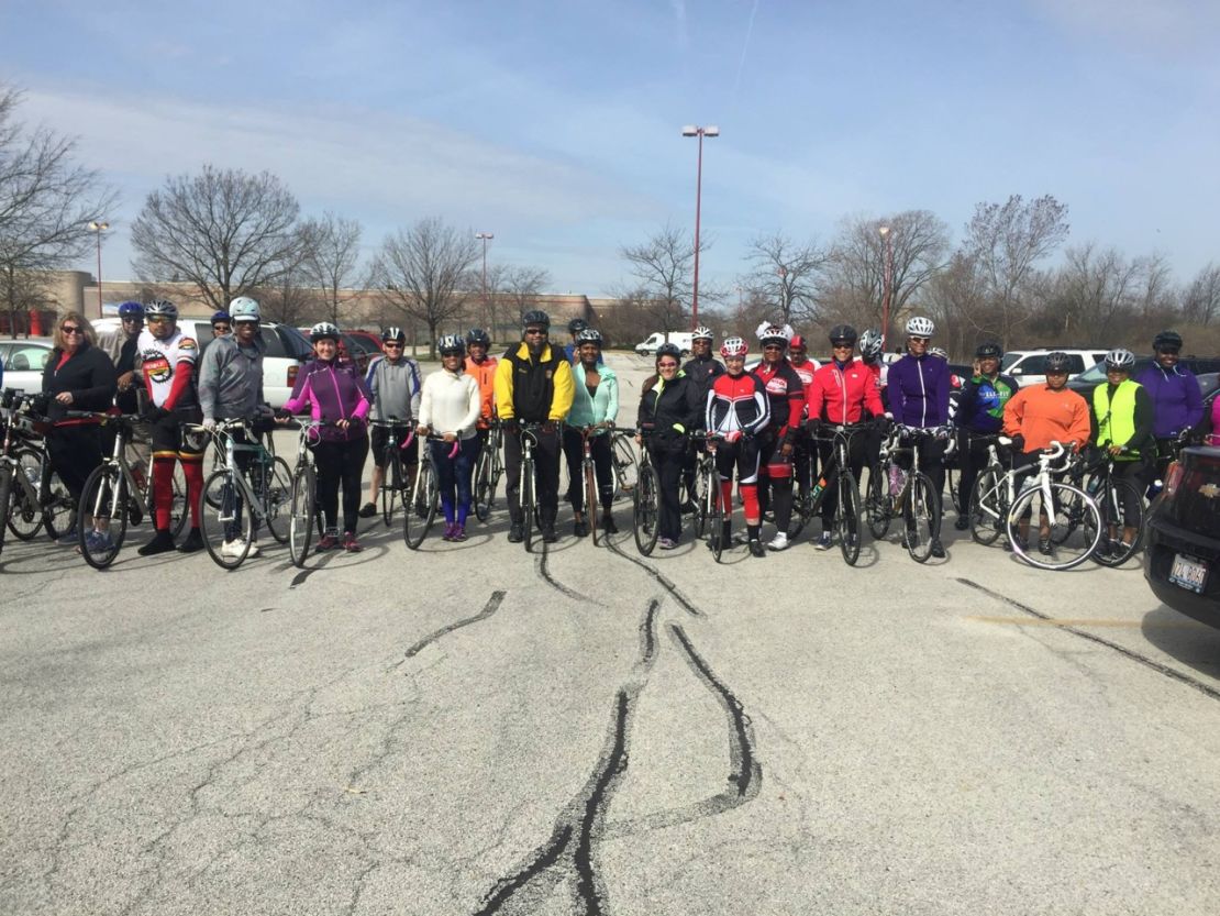 Major Taylor Cycling Club of Chicago Novice Ride #2. 