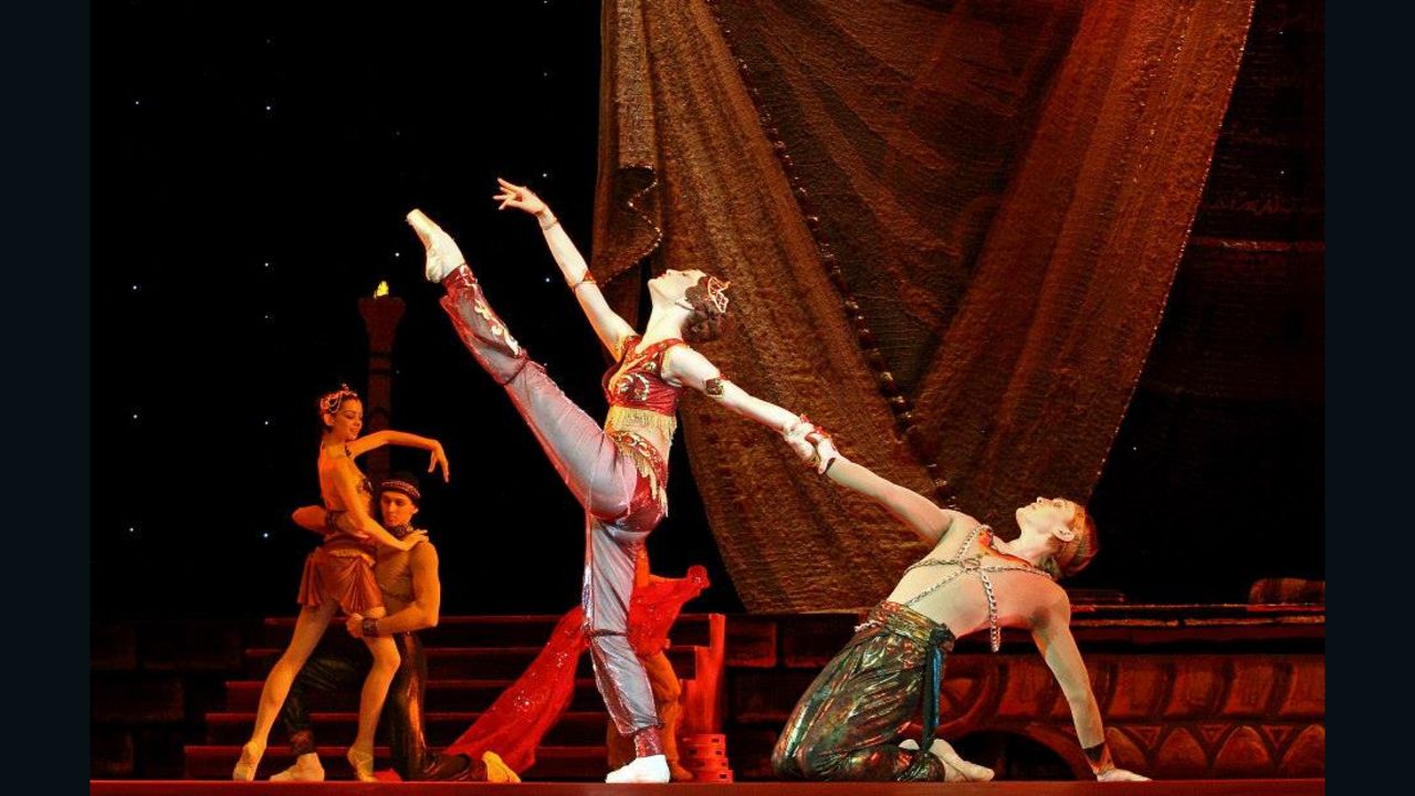 Joy Womack is an American dancer at the Kremlin Ballet Theatre in Moscow.