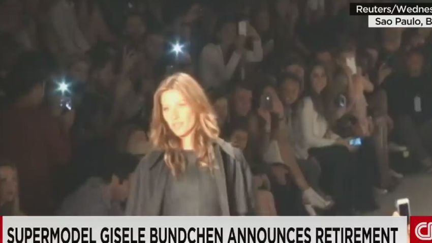 Brazilian supermodel Gisele Bundchen  CNN's package Producer Nana Karikari-apau catwalk_00002927.jpg