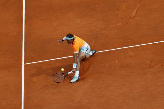 Nadal had won the pair's last meeting in the final of the 2014 French Open.