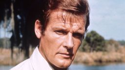 1973:  English film and television actor Roger Moore on location for the filming of the James Bond 007 movie 'Live and Let Die'.  (Photo by Keystone/Getty Images)