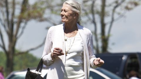Vanessa Redgrave attends the funeral services for actress Lynn Redgrave at St. Peter's Cemetery on May 8, 2010 in Lithgow, New York.