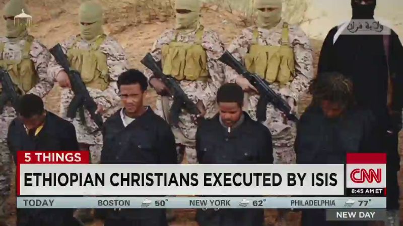 Ethiopian Christians executed by ISIS