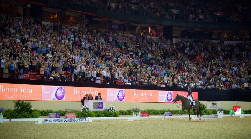 More than 10,000 fans were on their feet cheering their heroes at the 30th anniversary of the FEI World Cup Dressage Series.