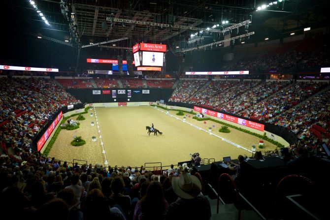Over 74,000 spectators attended the finals at the Thomas & Mack arena -- a venue also known for hosting Monster Trucks, Supercross and Professional Bull Riding events.