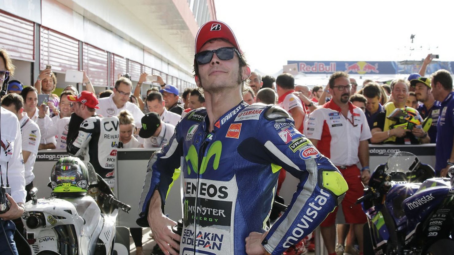 Valentino Rossi won his 110th race with victory in Argentina.