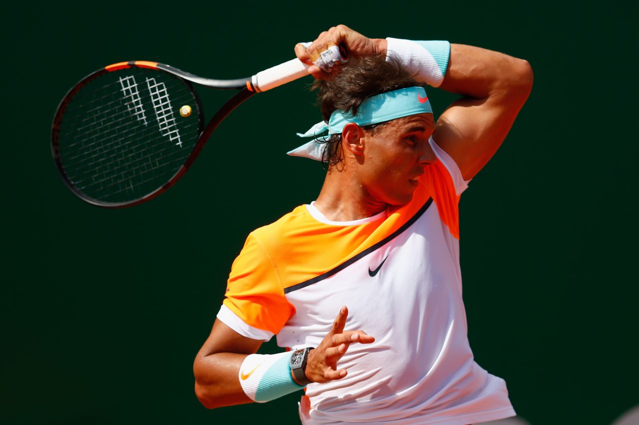 Decades after Suzanne Lenglen made the sport headband fashionable, Spain's Rafael Nadal opts for an aqua-colored number in Monte Carlo, earlier this year.<br />"Tennis has always been a sport about self-expression," says Rothenburg.<br />"That individuality is what really kept tennis going -- whether it's McEnroe, or Agassi, or Serena or Venus Williams, they all have that independent streak that I think people really admire."