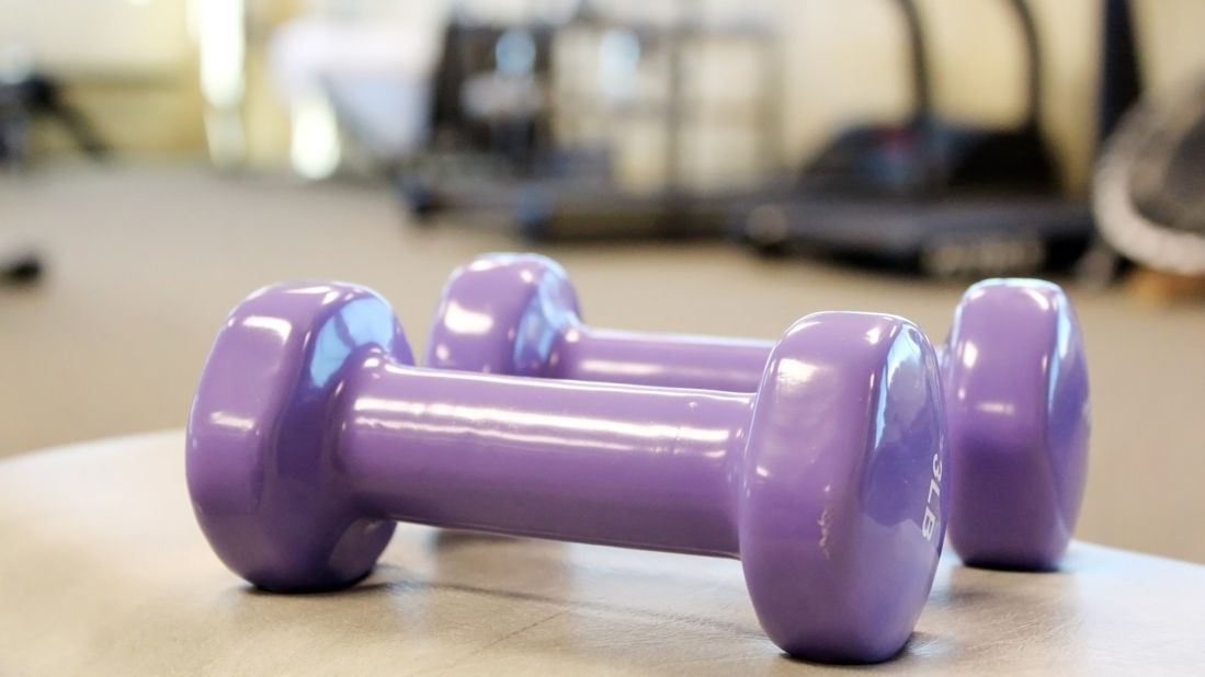 You don't need an expensive gym membership or home gym to fit in a workout. Pick up some hand weights and use your own body weight to get in shape.