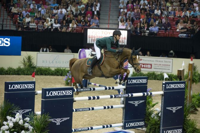 It was also Switzerland's Steve Guerdat's lucky day, triumphing in the 37th FEI World Cup Jumping final.