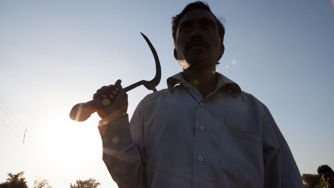 Murlidhar Bhedkar is a cotton farmer in Akhuli village in Maharashtra. He himself is in debt. He has taken a loan of Rs 150,000 ($2,500). He says his input costs -- the costs of seeds, fertilizers and pesticides have gone up. The price of cotton is the only thing that's gone down. He says farmers in the area are very stressed about how they will make ends meet.