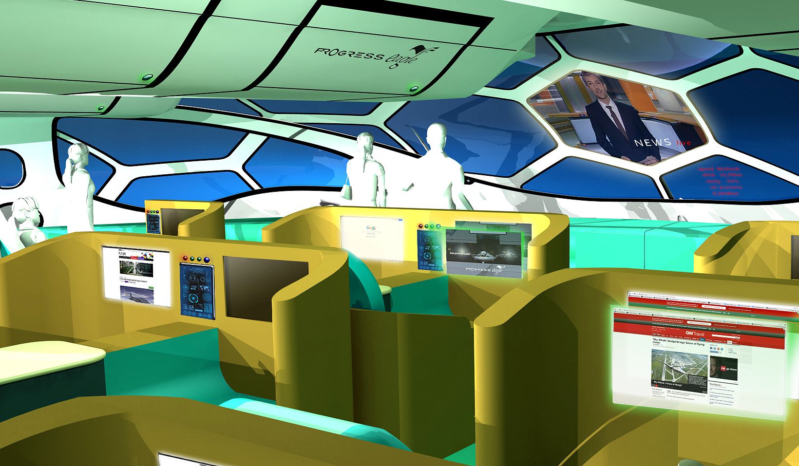 Sky Whale Interior